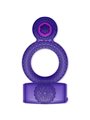 Casual Love-  Casual Ring Vibrating Double Pleasure Purple