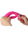 Armony Daro - Fuchsia Silicone Rabbit Vibrator 36 Vibrations