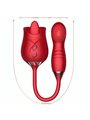 Armony Delight Flower - Vibratore Stimolatore Bumping Rosso con Lingua