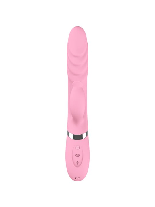 Armony - Vibratore Rabbit Up & Down con Lingua Effetto Calore Rosa