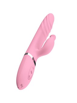 Armony - Vibratore Rabbit Up & Down con Lingua Effetto Calore Rosa