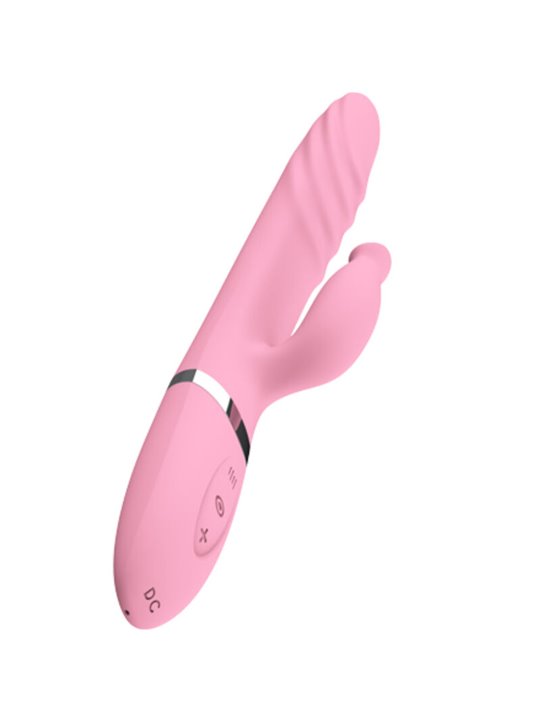 Armony - Vibratore Rabbit Up & Down con Lingua Effetto Calore Rosa
