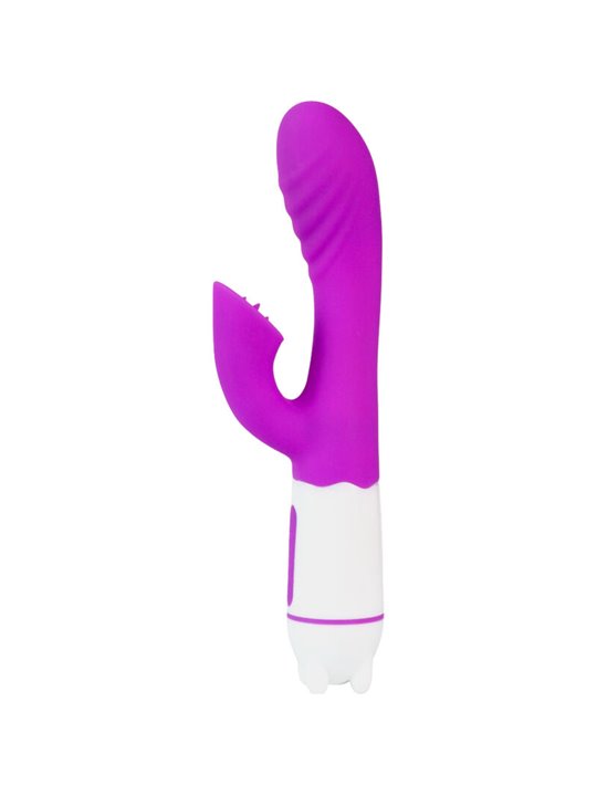 Armony Happy - Vibratore e Stimolatore Rabbit Viola con Lingua Vibrante