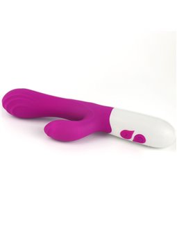 Armony Happy - Vibratore e Stimolatore Rabbit Viola in Silicone