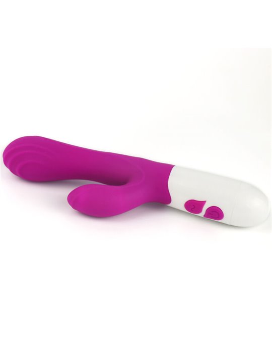 Armony Happy - Purple Silicone Vibrator and Rabbit Stimulator