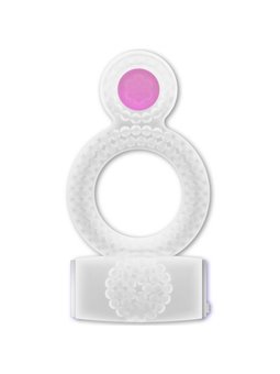 Casual Love-  Casual Ring Vibrating Double Pleasure Transparent