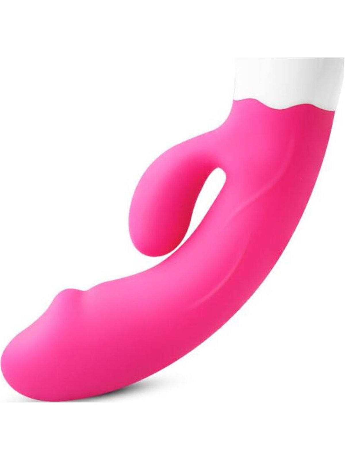 Armony Happy - Vibratore Rabbit e Stimolatore in Silicone Fucsia