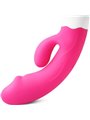 Armony Happy - Vibratore Rabbit e Stimolatore in Silicone Fucsia