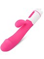 Armony Happy - Vibratore Rabbit e Stimolatore in Silicone Fucsia