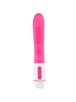 Armony Happy - Vibratore Rabbit e Stimolatore in Silicone Fucsia