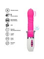 Armony Liberty - Up & Down Vibrator Suck Clitoris and Tongue Fuchsia