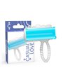 Casual Love Tongue Vibrator - Vibratore da Dito - Lingua Vibrante - Blu