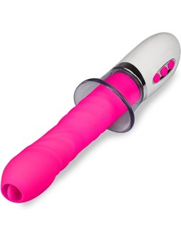 Armony Liberty - Up & Down Vibrator Suck Clitoris and Tongue Fuchsia