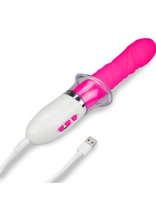 Armony Liberty - Up & Down Vibrator Suck Clitoris and Tongue Fuchsia