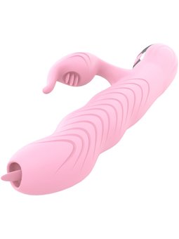 Armony Marcia - Vibrator Up & Down Double Tongue Heat Effect Pink