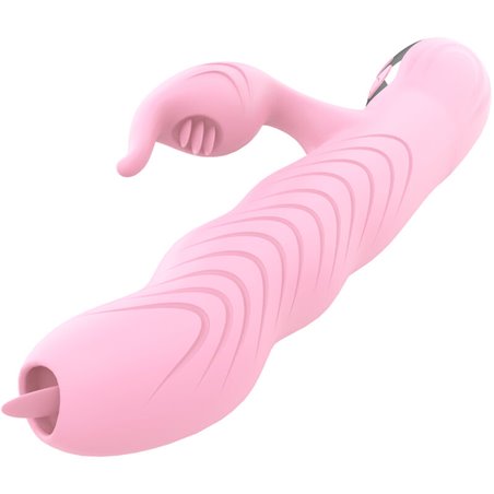 Armony Marcia - Vibrator Up & Down Double Tongue Heat Effect Pink