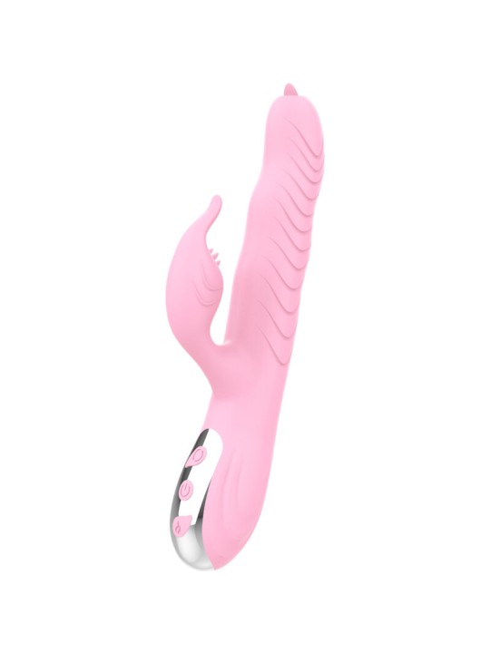 Armony Marcia - Vibrator Up & Down Double Tongue Heat Effect Pink