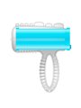 Casual Love Tongue Vibrator - Vibratore da Dito - Lingua Vibrante - Blu