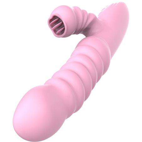 Armony Angelia - Vibratore Multifunzione Rosa con Effetto Calore