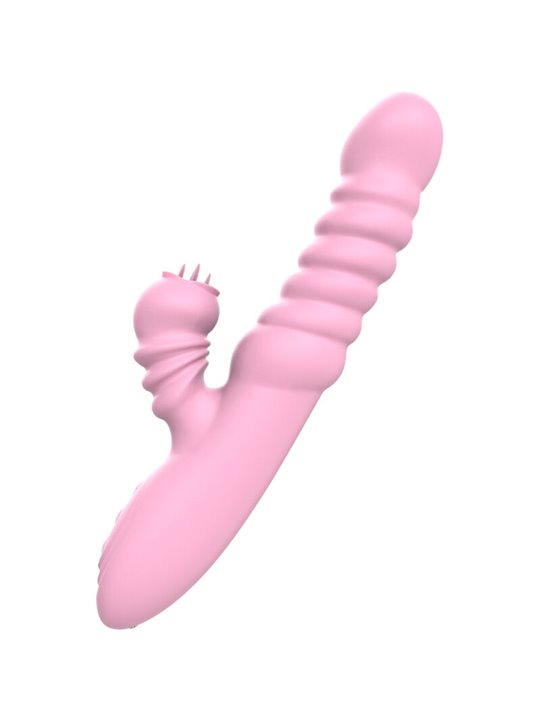 Armony Angelia - Vibratore Multifunzione Rosa con Effetto Calore