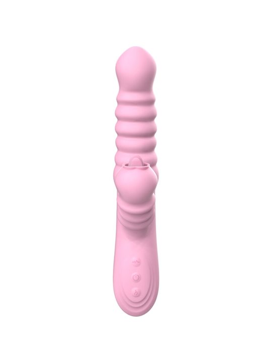 Armony Angelia - Vibratore Multifunzione Rosa con Effetto Calore