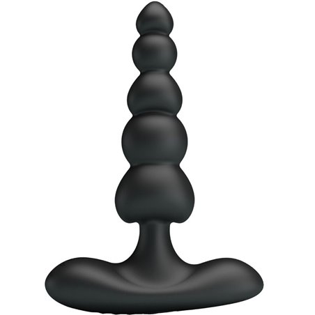 Pretty Love Corban - Vibratore Anale in Silicone 10 Vibrazioni Nero