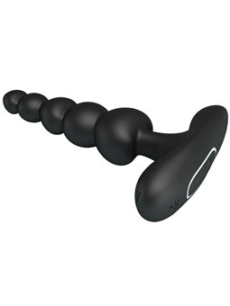 Pretty Love Corban - Vibratore Anale in Silicone 10 Vibrazioni Nero