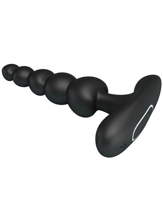 Pretty Love Corban - Vibratore Anale in Silicone 10 Vibrazioni Nero