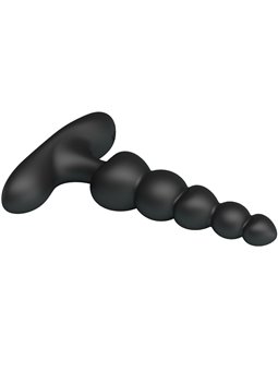 Pretty Love Corban - Vibratore Anale in Silicone 10 Vibrazioni Nero
