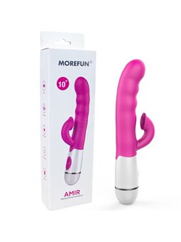 Armony Amir - Vibratore Rabbit in Silicone Rosa 16 Velocità