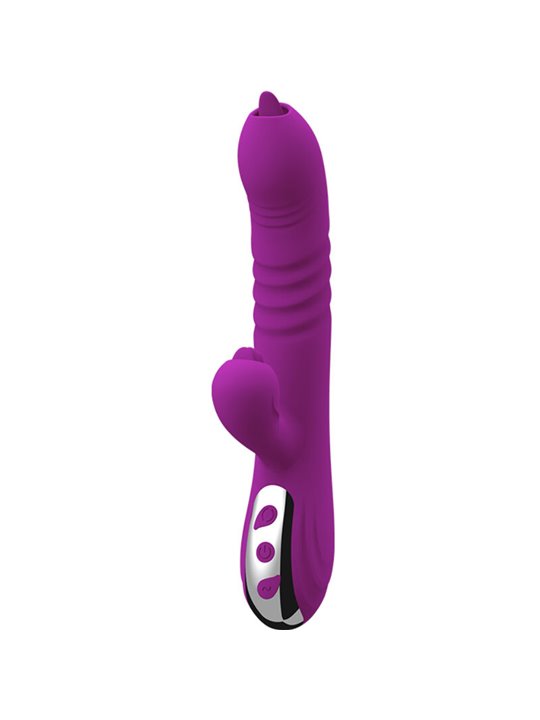 Armony Fairy - Vibratore Rabbit Viola Doppia Lingua Effetto Calore