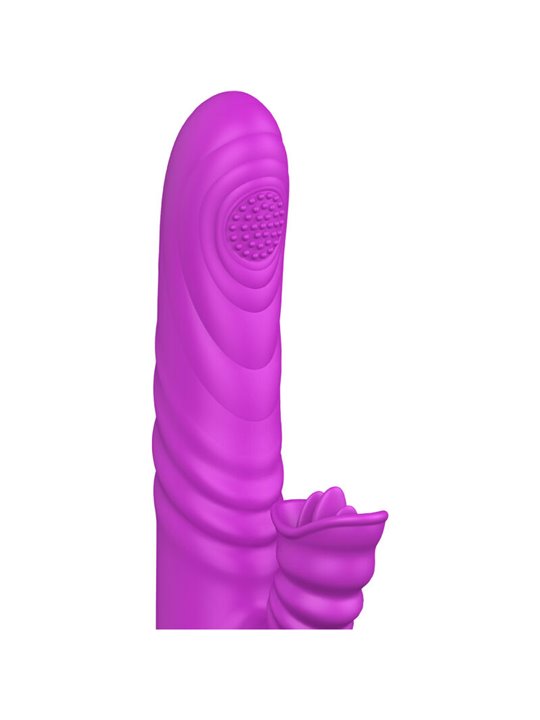 Armony Angelia - Vibratore Multifunzione Viola con Effetto Calore