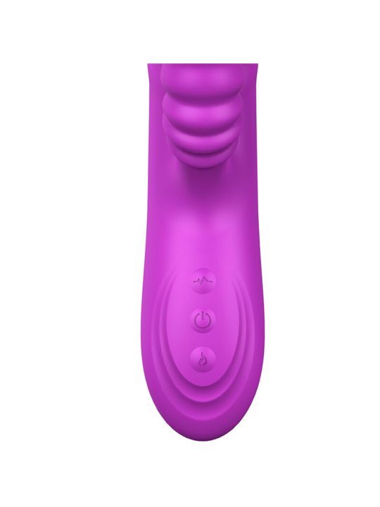 Armony Angelia - Vibratore Multifunzione Viola con Effetto Calore