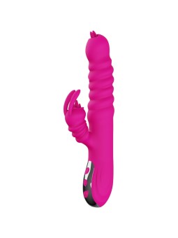 Armony - Vibratore Multifunzione Fucsia Doppia Lingua Effetto Calore