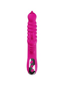 Armony - Vibratore Multifunzione Fucsia Doppia Lingua Effetto Calore