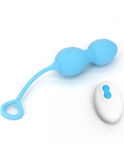 Armony Blossoms - Vaginal Vibrating Kegel Balls Blue
