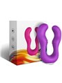 Armony Seraph - Vibratore Viola per Coppie Lesbiche con Telecomando