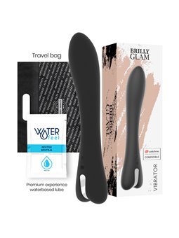 Brilly Glam Ryan - Vibratore Punto G in Silicone Compatibile Watchme