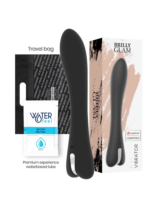 Brilly Glam Ryan - Watchme Compatible Silicone G-Spot Vibrator