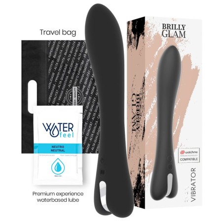 Brilly Glam Ryan - Vibratore Punto G in Silicone Compatibile Watchme