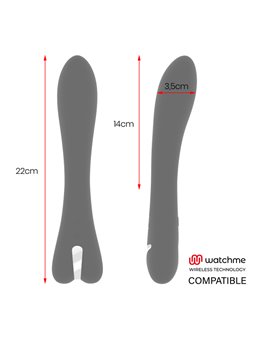 Brilly Glam Ryan - Watchme Compatible Silicone G-Spot Vibrator