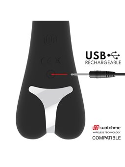Brilly Glam Ryan - Vibratore Punto G in Silicone Compatibile Watchme