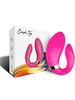 Armony - Vibratore Fucsia a Mezzaluna per Coppia con Telecomando