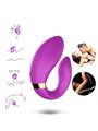 Armony - Vibratore Viola a Mezzaluna per Coppia con Telecomando
