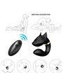 Armony Fox - Couple's Vibrator with Remote Control Black