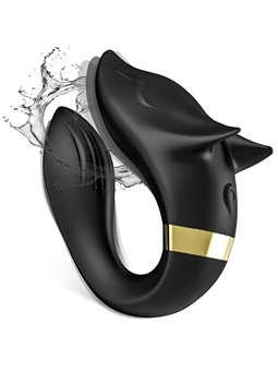 Armony Fox - Couple's Vibrator with Remote Control Black