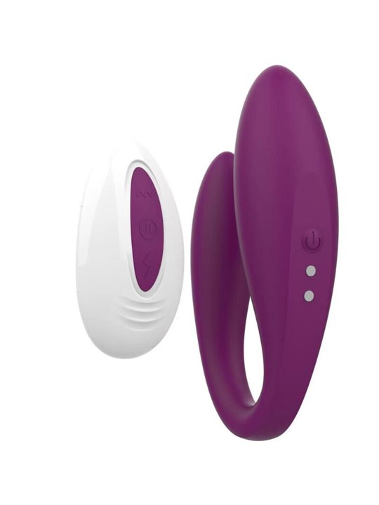 Armony Kitty - Purple Silicone Vibrating Egg with Remote Control