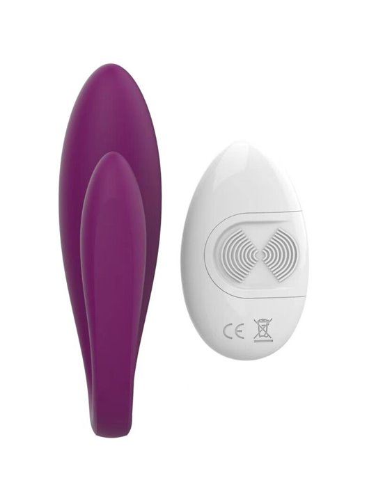 Armony Kitty - Purple Silicone Vibrating Egg with Remote Control