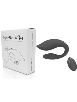 Armony Martha - Vibratore per Coppia Ovetto con Telecomando Nero