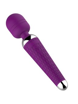 Armony - Massaggiatore e Vibratore Wand Viola con Testa Flessibile